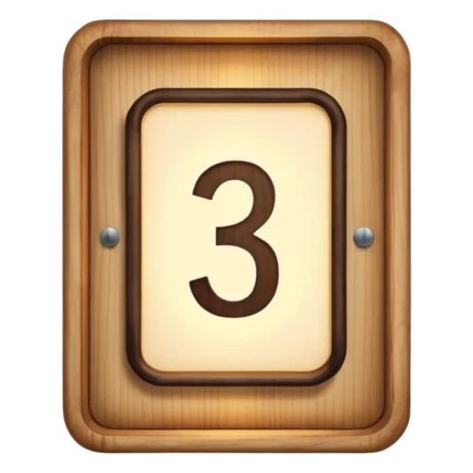 room number sign with loght sticker