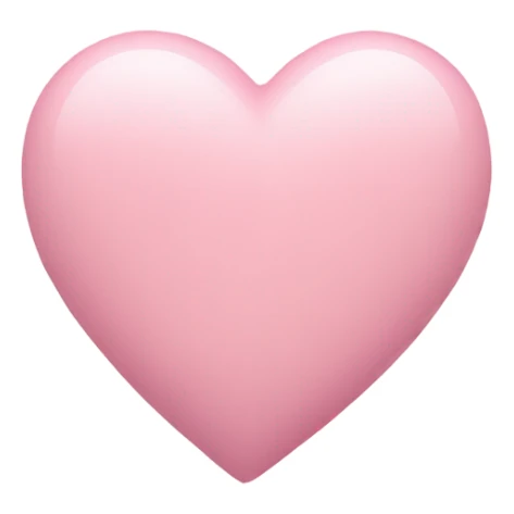 pastel pink heart sticker