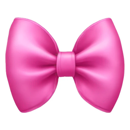 Pink bow  sticker