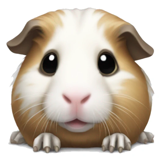 The skeleton of a guinea pig sticker