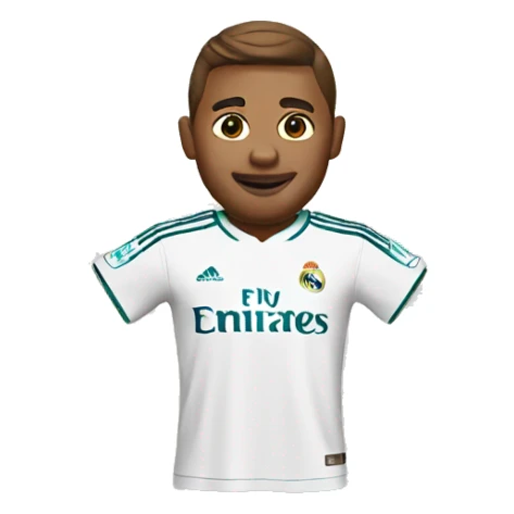 Memoji Real Madrid shirt sticker
