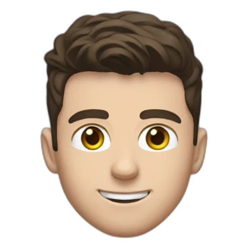 Mason mount wearing a black tshirt, profile picture, with stubble and mustache  sticker