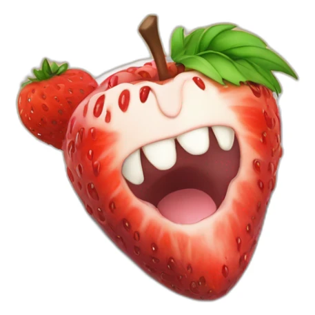 L death note mange un fraisier japonais  sticker