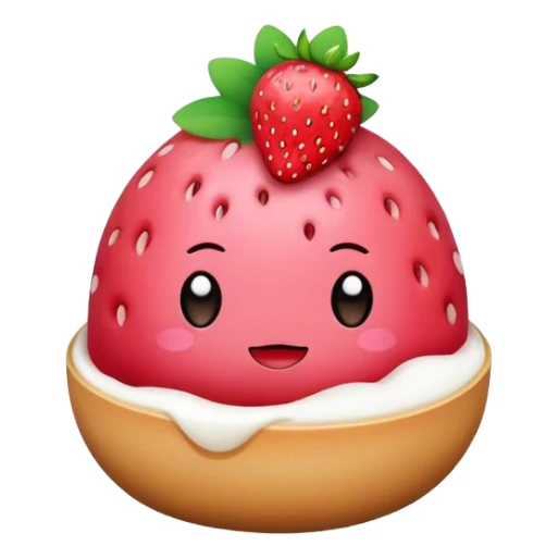 Starbucks Strawberry Mochi sticker