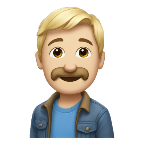 Fait un emojis écureuil a coté d’un van sticker