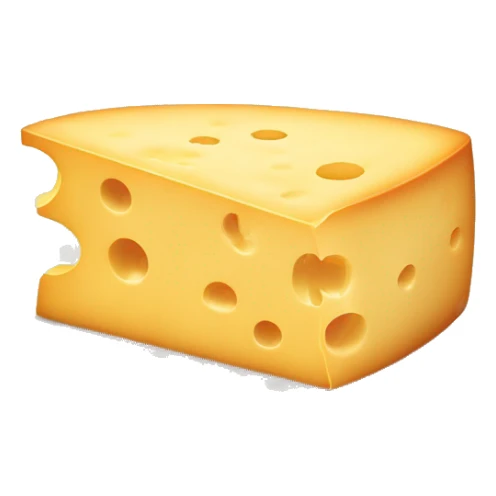 A pack of sliced Scandinavian brown cheese  sticker