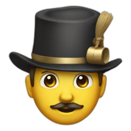 Monsieur Gong sticker