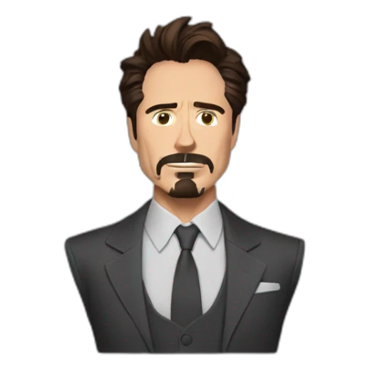 Tony stark sticker