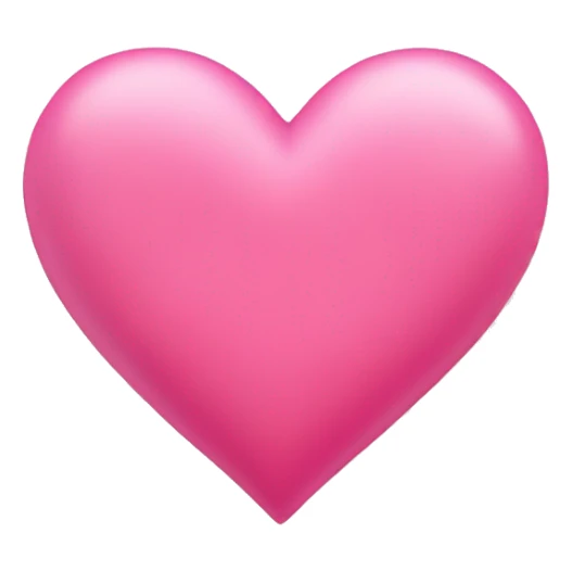 Pink heart sticker
