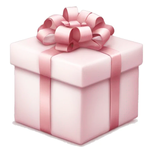 Light pink Christmas gifts under a white Christmas tree  sticker