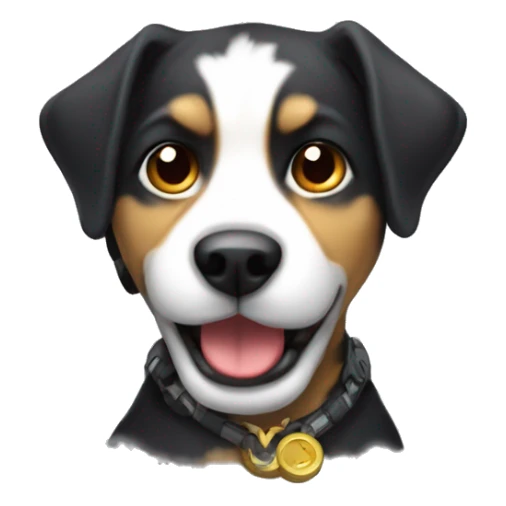 bilisayar oynayan gamer köpek sticker