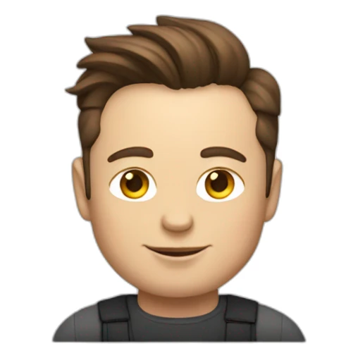 elon musk designer sticker