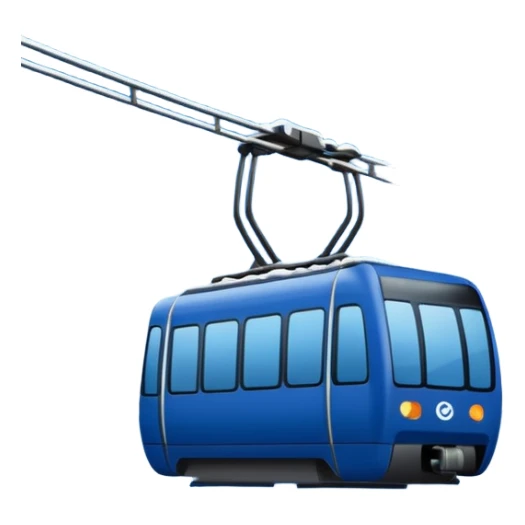 create cablecsr emoji in winter witht he logo of Bergbahnen Adelboden Lenk. make it dark blue. and add the words: Lenk  sticker