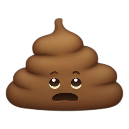Poop pooping poop sticker