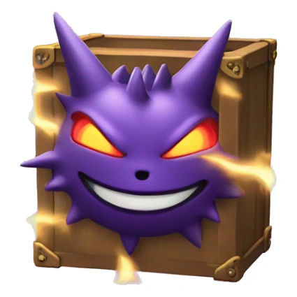 THE 🪄🪄🪄MAGIC BOX🗿 box of magic light gengar  sticker