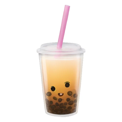 Bubble, Tea sticker