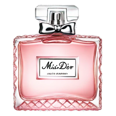 Miss dior perfume sticker