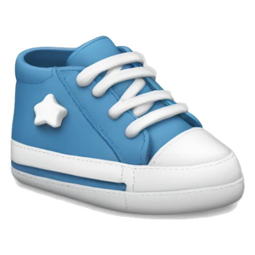 Baby boy shoes sticker