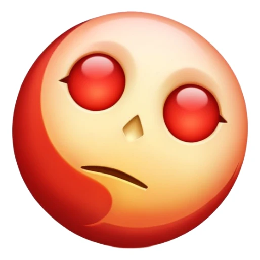 Crimson Moon sticker