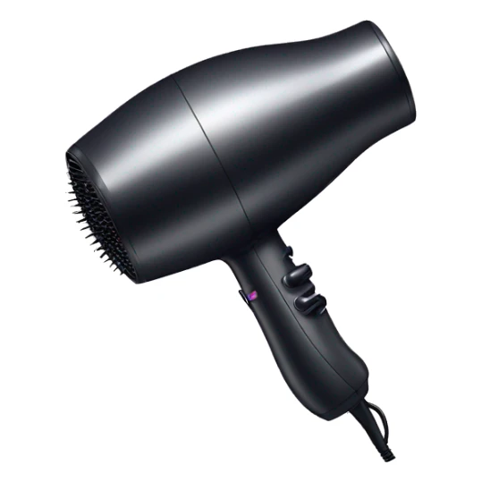 Hairdryer with diffuser for curly Hair sticker