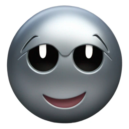 Metal Kirby ball with wheels sticker