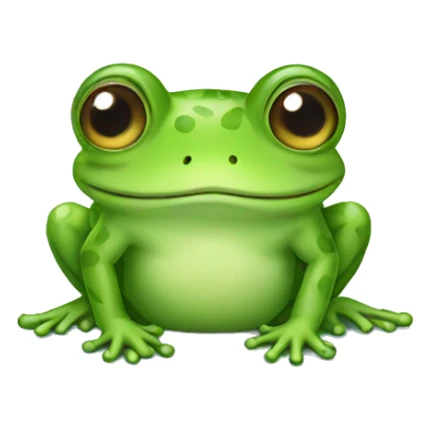 cute frog  sticker