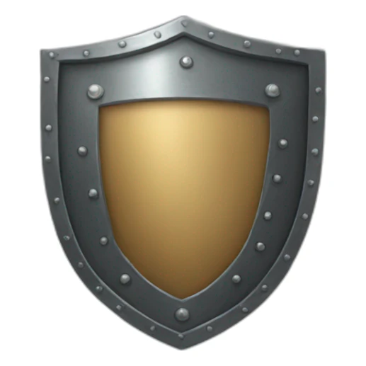 Shield sticker
