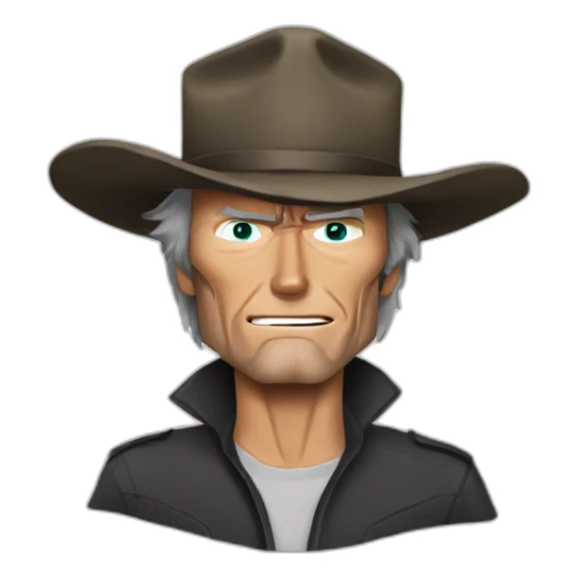 Clint Eastwood dirt Harry  sticker