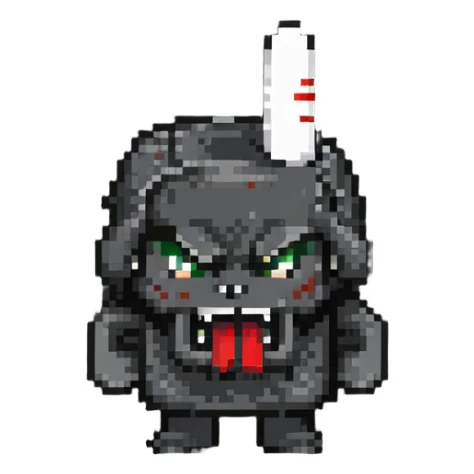 angry face with middle finger sticker