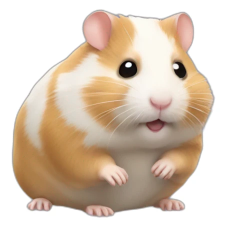 Hamster qui fait un clin d’œil sticker