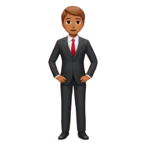 presenter on theater wooden stage, whole body , curtains sticker