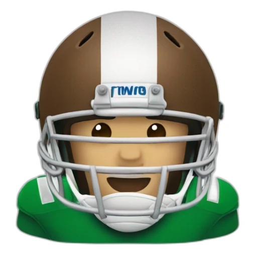 Logo de football  sticker