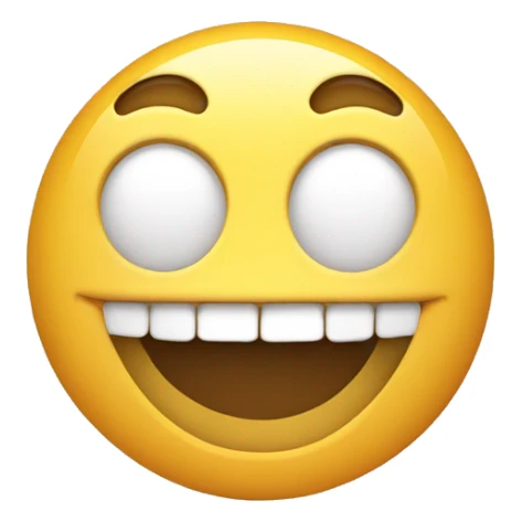 smiling with teeth together but eyes open sticker