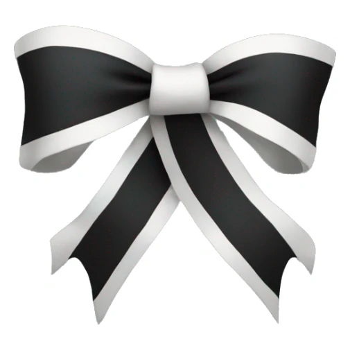 Gothic ribbon sticker