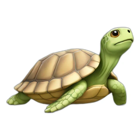 Tortue qui fume sticker