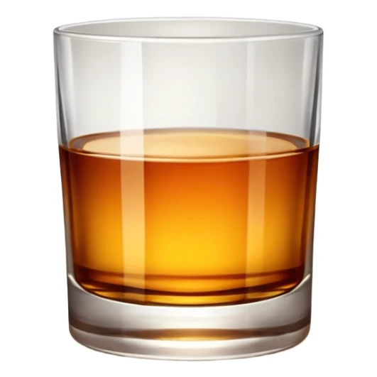 glass of whiskey, no splashes sticker