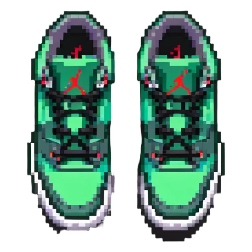 Air Jordan 3 Pine Green sneaker sticker