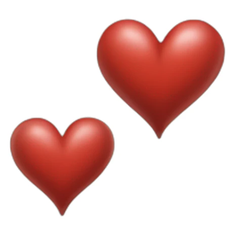 Coeur avec L sticker