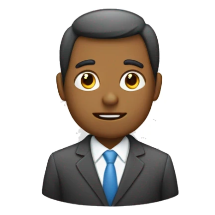  Un abogado revisando cuentas financieras con preocupación.
 sticker