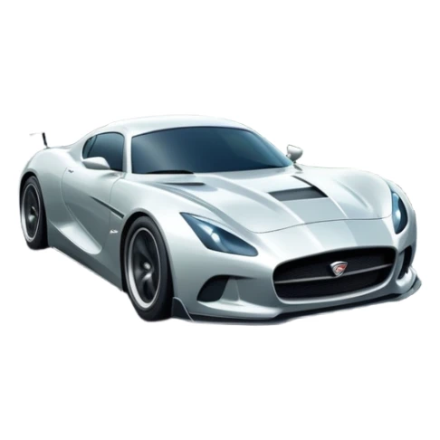 An icon showing a sleek car speeding down a winding road, inspired by Need for Speed. The design features dynamic motion lines, with a stunning, scenic background of mountains and forests. The car races past, creating a sense of thrill and speed. Transparent background. sticker
