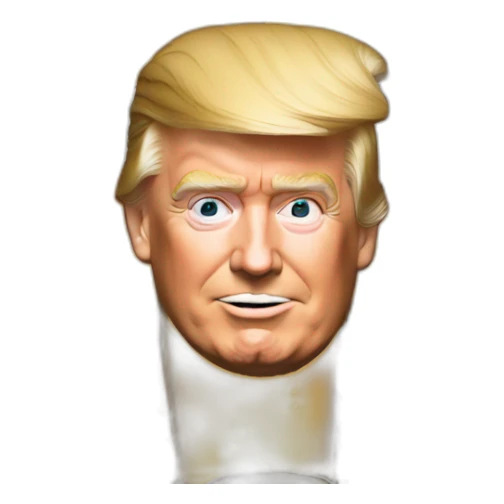 Donald trump beer sticker
