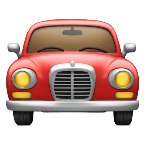 Christmas Car with Christmas Tree  sticker