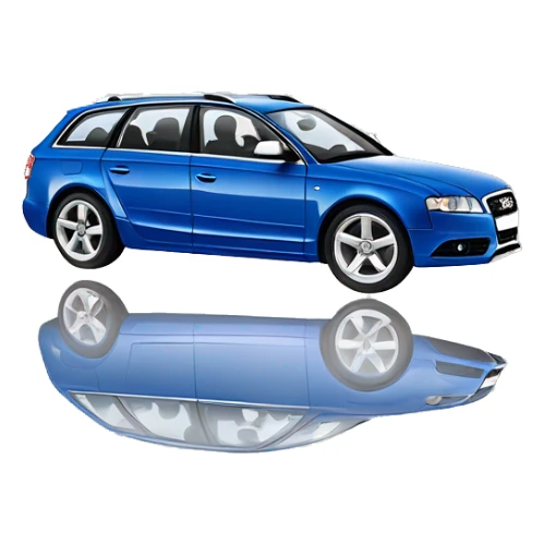 2007 blue Audi a4 Quattro sline 3.0 tdi station wagon sticker