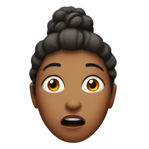 Woman shocked  sticker