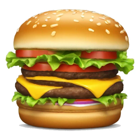 Mr beast comiendose una hamburguesa con un americano frio sticker