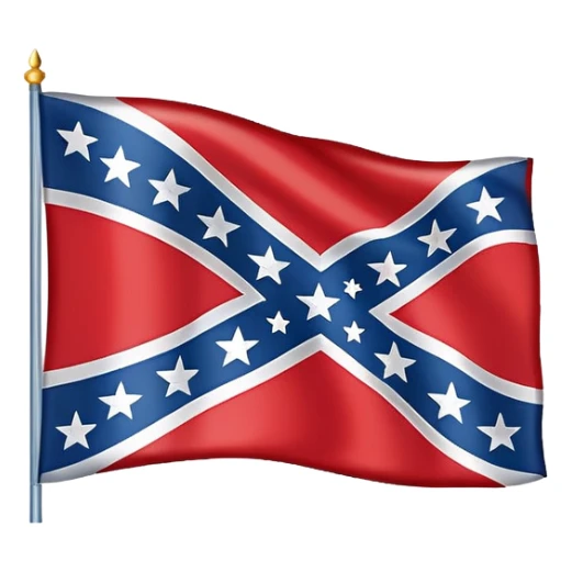 Confederate flag  sticker