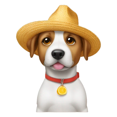 Dog con un sombrero de cocinero  sticker