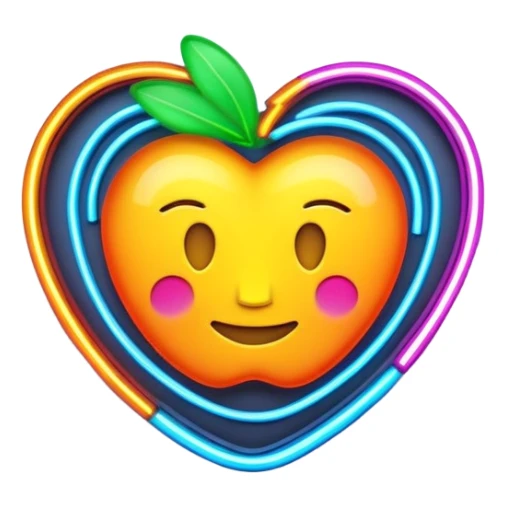 Neon sign that says Adriana  sticker