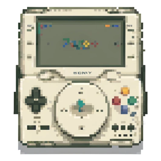 белый плеер Sony, no background sticker