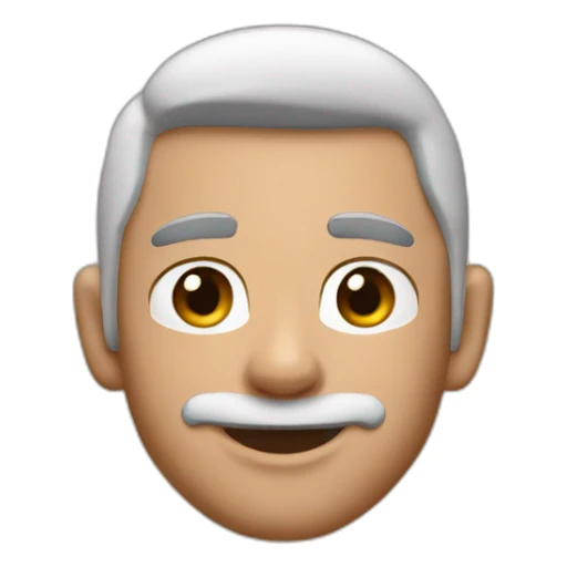 airpods in, side of face sticker